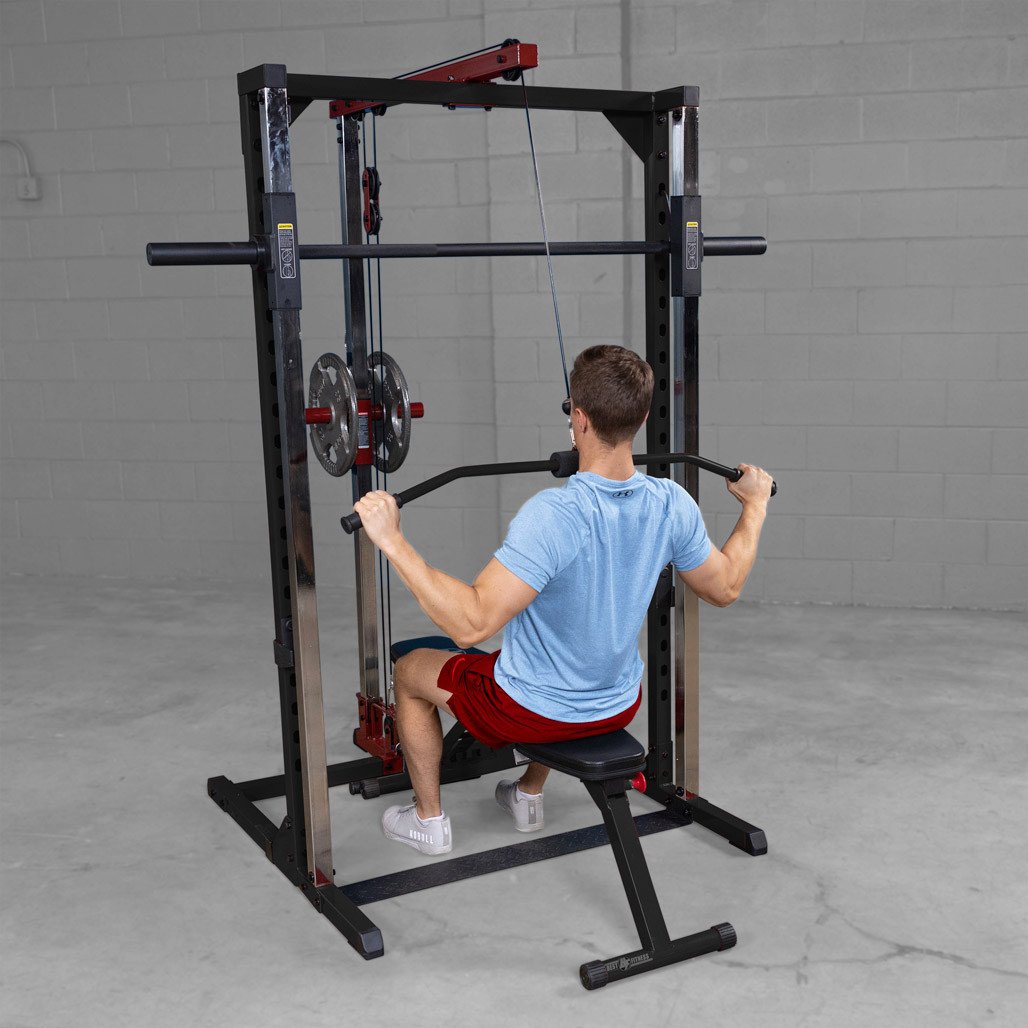 Best Fitness Smith Machine with Lat - Image 3