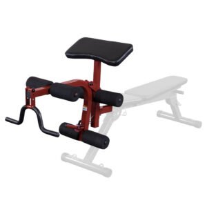Best Fitness Leg Curl, Leg Extension, Preacher Bench Attachment