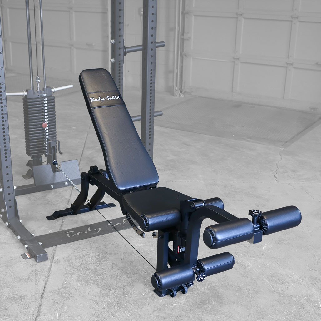 Body-Solid Leg Ext and Curl Bench Attachment