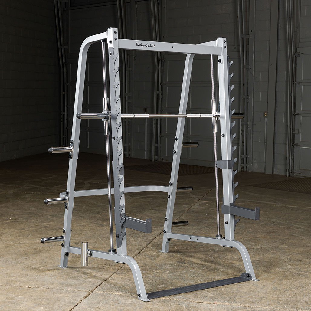 Body-Solid Series 7 Smith Machine, Silver Finish