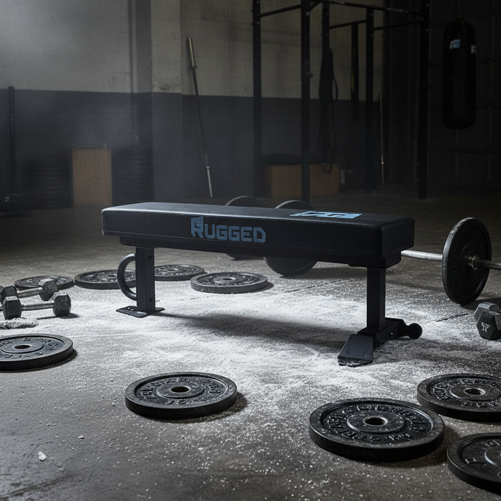 Rugged XL Flat Bench, 1500 lb. Capacity - Image 2
