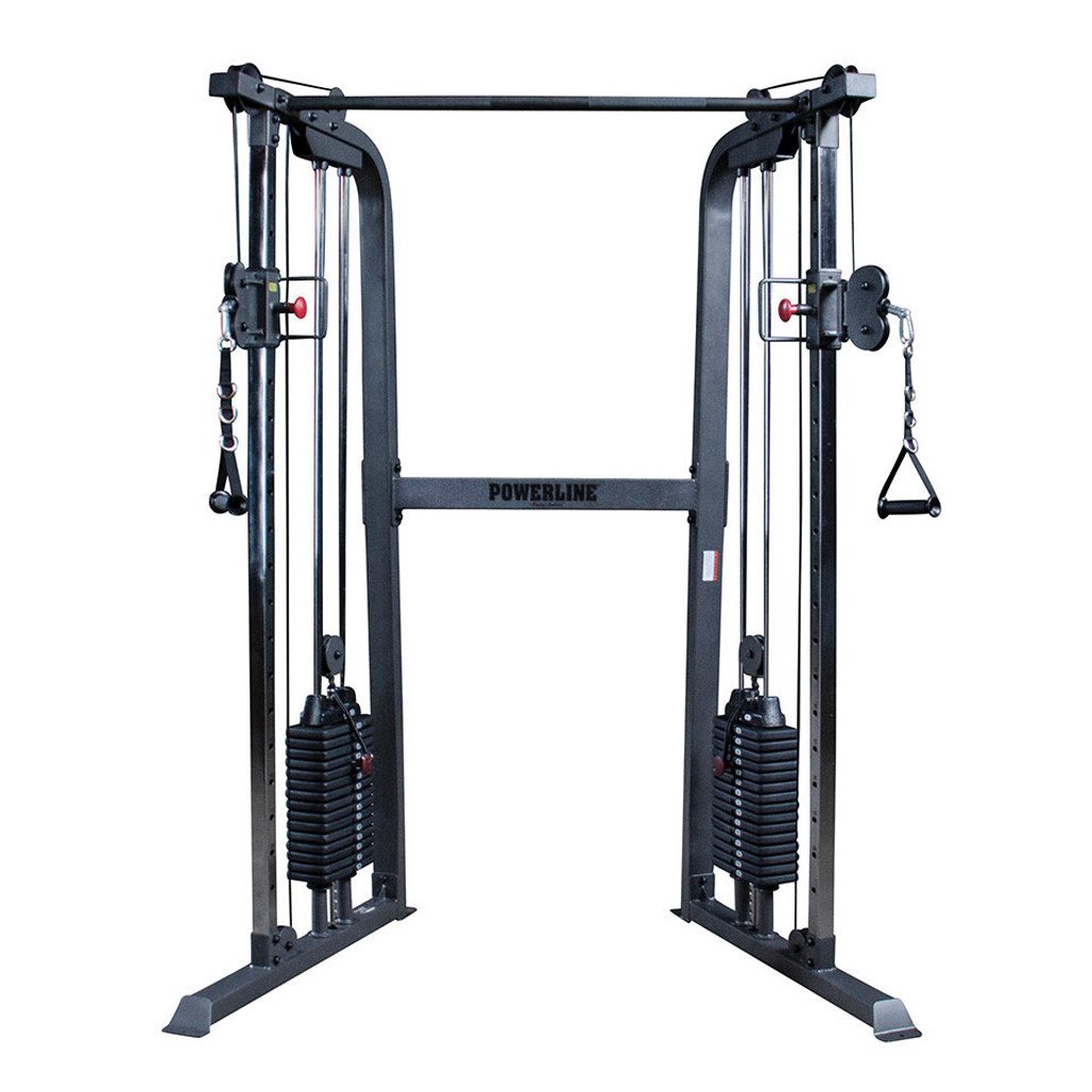 Powerline PFT100 Dual Stack Functional Trainer with Vertically Adjustable Pulleys