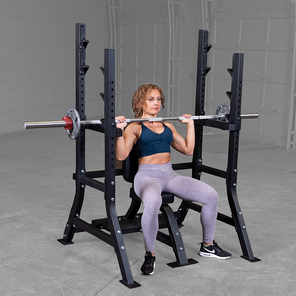 Pro Clubline Olympic Shoulder Press Bench - Image 4