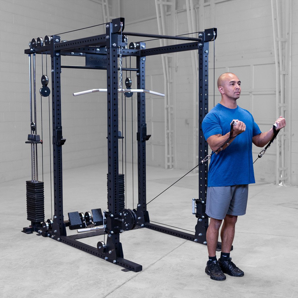Body-Solid Pro Clubline SPRFTS Functional Trainer Attachment with Weight Stacks - Image 4